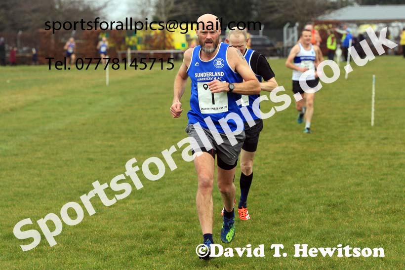 Mens 35 to 64 2023 NEMAA Cross Country, Croft Circuit, North Yorkshire. Photo: David T. Hewitson/Sports for All Pics